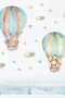 Sterne, Wolken, Heißluftballon, Löwe und andere Tiere – Magische Wandsticker für Kinderzimmer