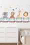 Tiger, Elefant, Zug, Wolken, Sterne & Vögel – Fantastische Wandsticker für Kinderzimmer