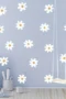 3-teilige Boho Gänseblümchen Wandsticker – Stilvolle Dekoration für das Zuhause