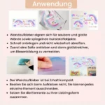 XXL Wandsticker Regenbogen Kinderzimmer mit Sternen – Wanddekoration für Mädchen & Jungen