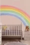 Wandaufkleber XXL Regenbogen für Kinderzimmer – Farbenfrohe Dekoration für Mädchen und Jungen