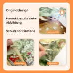 Wandsticker Füchse, Berge, Schmetterlinge, Bäume & Vögel – Natürliche Wanddekoration für Kinderzimmer