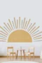 Wandsticker Kinder Boho Sonne – Stylische Wanddekoration für das Kinderzimmer