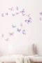 Bunte Schmetterling Wandsticker für Kinderzimmer, Schlafzimmer & Mädchenzimmer – Selbstklebende Wandtattoos als Wanddeko, Wandaufkleber & Raumdekoration für Haus, Wohnung & DIY kreative Gestaltung